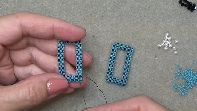 Many Moons Reversible Cuff - A Bronzepony Beaded Jewelry Design