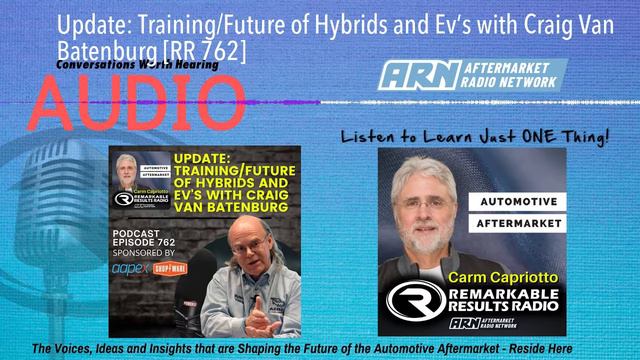 Update: Training/Future of Hybrids and Ev’s with Craig Van Batenburg [RR 762] смотреть онлайн