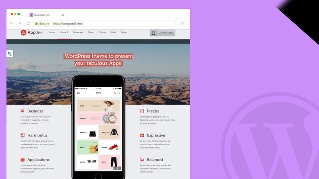 7 Best Application Store WordPress Themes 2020 смотреть онлайн