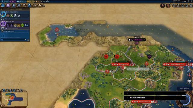 Civ 6 Practicing for Multiplayer tomorrow смотреть онлайн