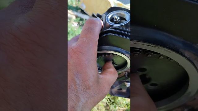 установка головки цилиндров на питбайке 125 куб.