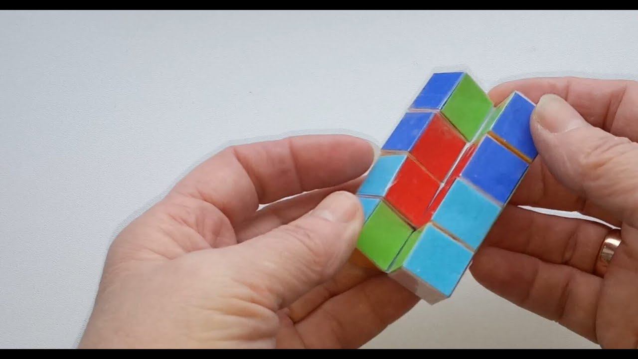 Кубик антистресс из бумаги смотреть онлайн