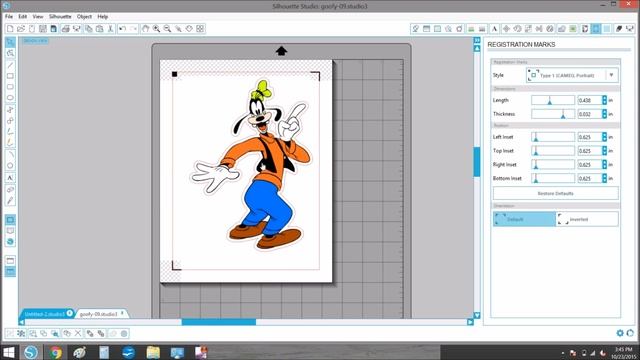 Silhouette Cameo print and cut tutorial смотреть онлайн