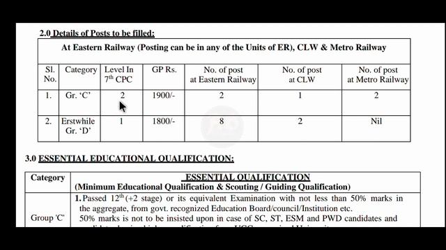 Railway Group D New Vacancy 2023 | Railway Clerk Vacancy 2023 | Kolkata Metro Rail Recruitment 2023 смотреть онлайн