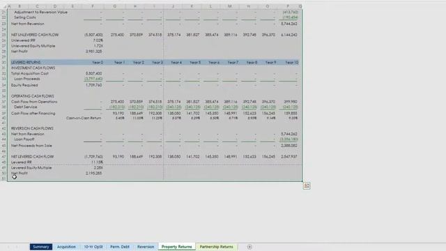 Create Printable and PDF Reports in Excel for Real Estate Financial Modeling смотреть онлайн