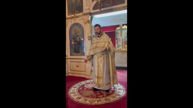 Проповедь На Литургии - Рождество Иоанна Предтечи смотреть онлайн