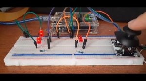 подключение джойстика к  ардуино( connecting the joystick to arduino ).