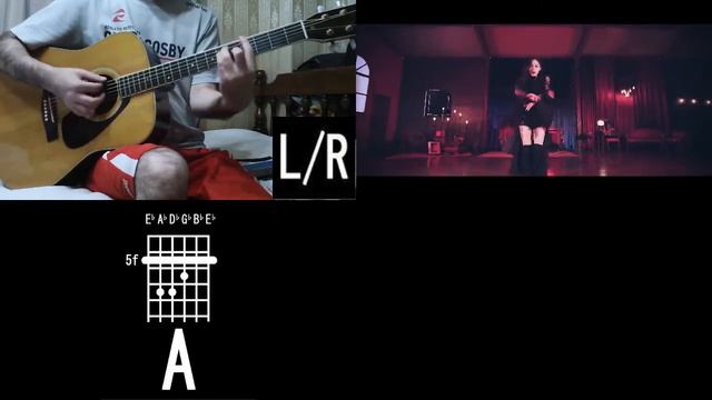 Dreamcatcher - Red Sun - Acoustic Guitar Cover Tutorial (드림캐쳐) смотреть онлайн