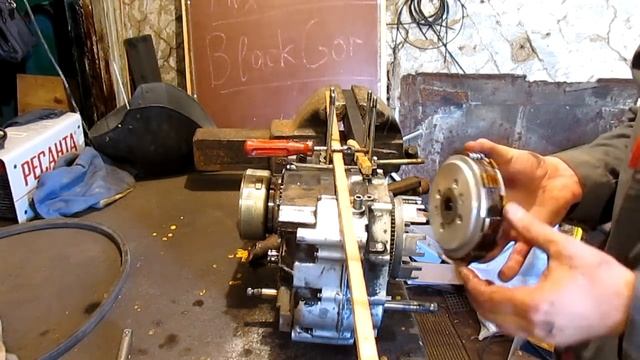 Разборка мотора 162 FMJ. Ремонт коробки передач. CG 150. Нижневальный. Разбираем на 95%. смотреть онлайн
