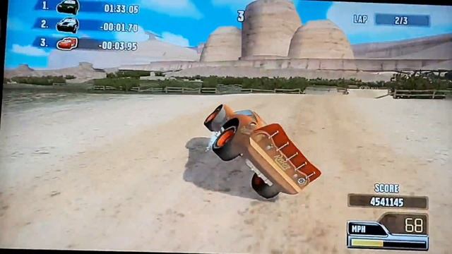 Cars: Race-O-Rama (Xbox 360) - Lightning McQueen In Off-Road Race 1
