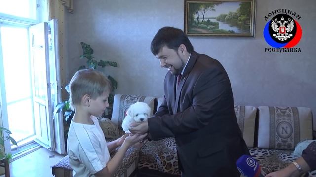 Руководители ДНР подарили мечту 10-летнему мальчику смотреть онлайн