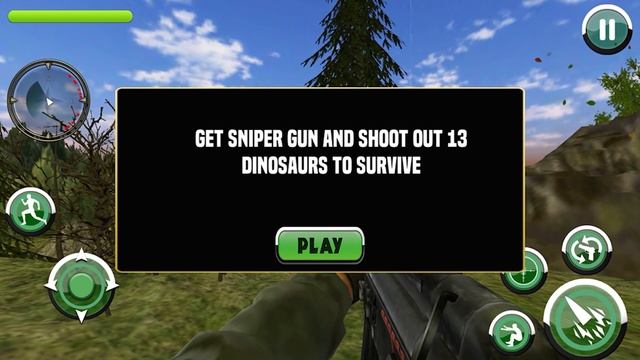 Jurassic Dinosaur Jungle Hunt iPhone Gameplay #02 смотреть онлайн