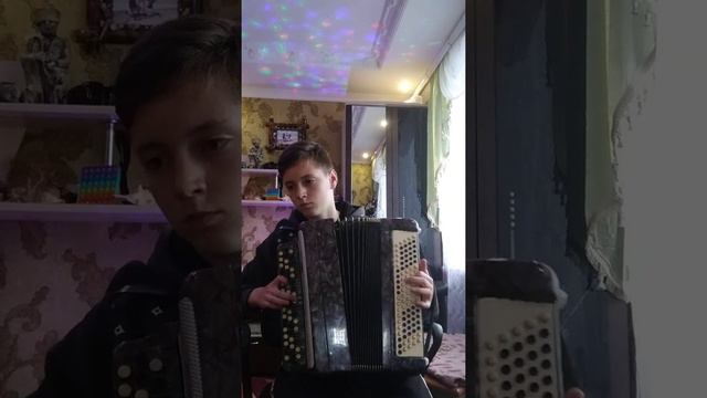 Широка река - (кавер на баяне) смотреть онлайн