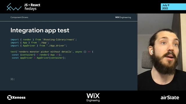 Use Component Drivers to Control Components in Tests [ukr] / Роман Шевчук смотреть онлайн