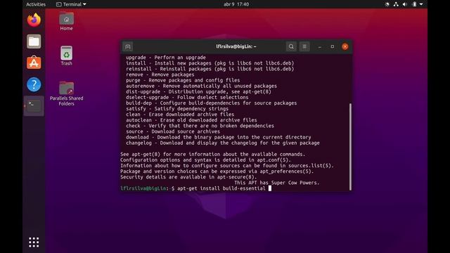 Instalação do Gcc no Linux (C/C++) | EQE-044 смотреть онлайн