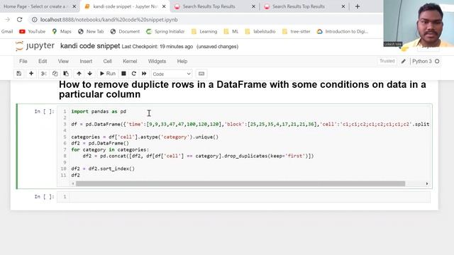 How to remove duplicate rows in a dataframe | kandi use cases смотреть онлайн