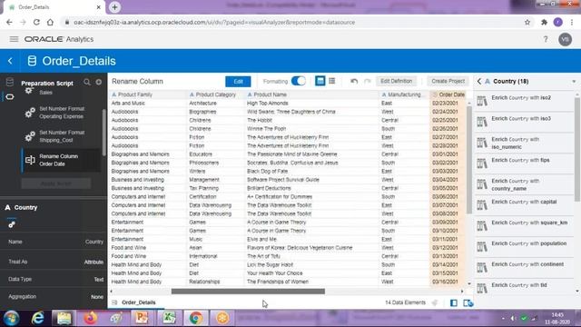 Getting Started with Data Preparation in OACS | Oracle Analytics Cloud Tutorial | Oracle Analytics смотреть онлайн