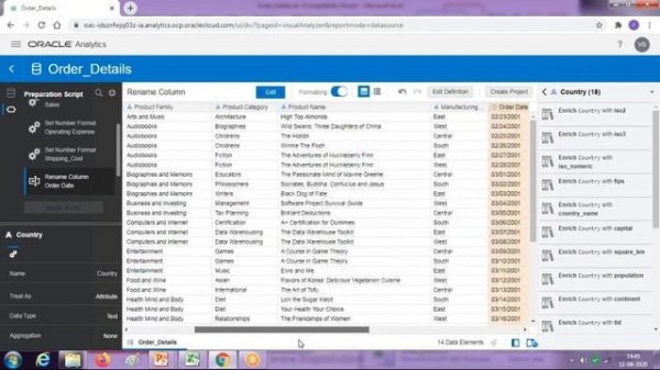 Getting Started with Data Preparation in OACS | Oracle Analytics Cloud Tutorial | Oracle Analytics