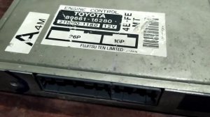 Распиновка ЭБУ TOYOTA 4E-FE.