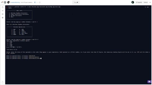 Repl it Unit 2 Project LeedsUniElecEng 4 Google Chrome 2020 12 10 12 59 26 смотреть онлайн