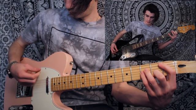 Nirvana - In Bloom (Guitar & Bass Cover w/ Tabs) смотреть онлайн