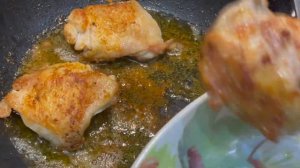 КУРИЦА С ГРЕЧКОЙ В СЛИВКАХ