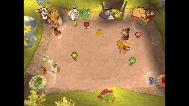 Disney's Pooh's Party Game: In Search of the Treasure ... (PS1) Gameplay смотреть онлайн