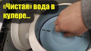 Накипь в кулере. Как почистить кулер для воды.