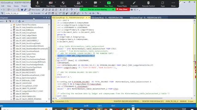 Cahs flow coding using SQL server from Tally смотреть онлайн