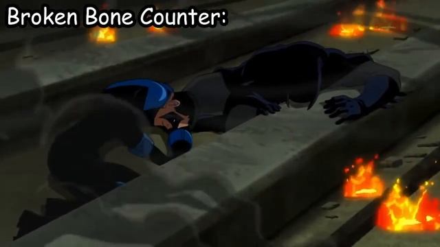 Nightwing getting beat up for 2 minutes and 29 seconds straight смотреть онлайн