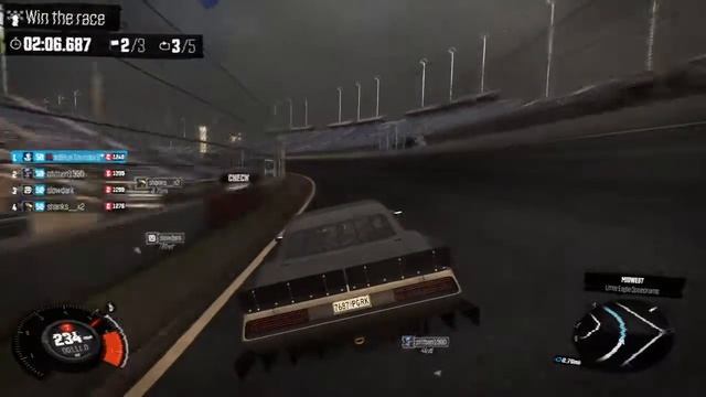 The Crew (PS4) Circuit Spec 1969 Chevrolet Camaro on Little Eagle Speedrome смотреть онлайн