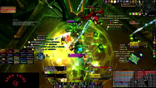 Dark Skies vs. Mythic Antoran High Command (Havoc Demon Hunter) смотреть онлайн