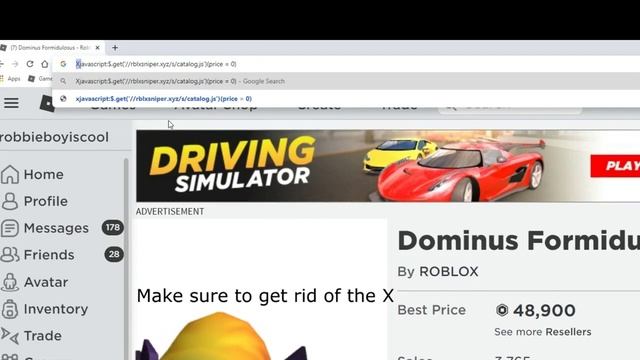 Roblox Limited Sniper Tutorial 2020 (FREE WORKING 2020 смотреть онлайн