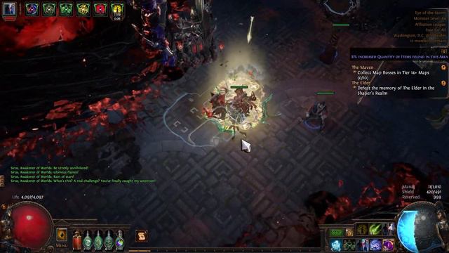 Bombarding Clones Blink Arrow Necromancer Finished Build Showcase | Path of Exile 3.23 Affliction смотреть онлайн