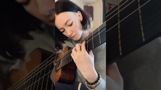 «Серое декабрьское утро» -10-струнная #гитара с нейлоном. Готовлюсь к предстоящим концертам. смотреть онлайн