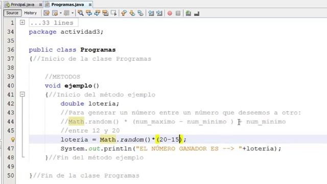 Números aleatorios y la variante de while en java смотреть онлайн