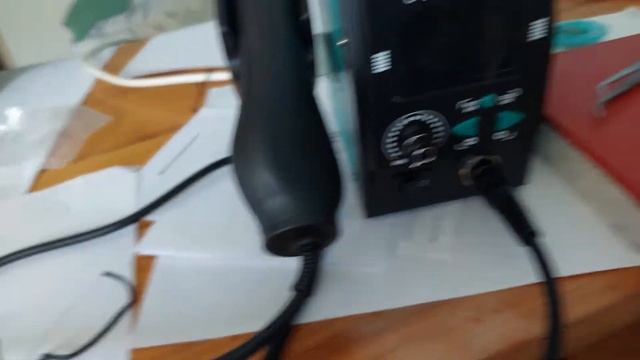 YIHUA 959D-II forrólevegős forrasztóállomás UNBOXING, teszt смотреть онлайн