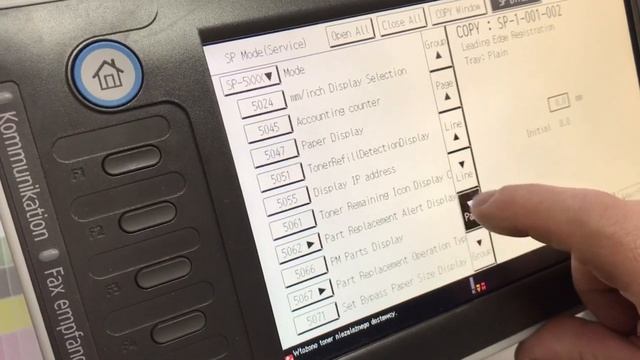 Fusing SC error ? RESET RICOH MPC3002 MPC3502 ? смотреть онлайн