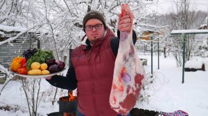 СУП ИЗ МЯСА БАРАНА. ШУРПА В КАЗАНЕ.