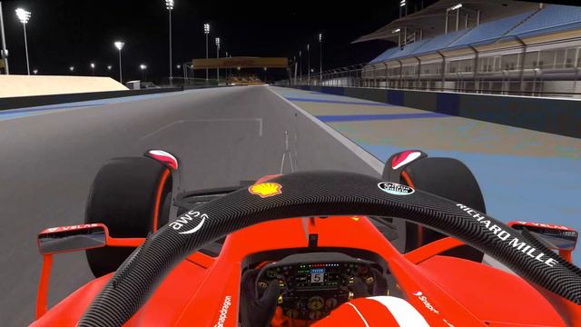 Assetto Corsa: 2022 Bahrain pre-season tests with the Ferrari F1-75 (4K) смотреть онлайн