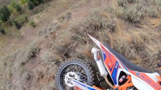 Новый овраг, новые горки (KOVI LITE, KOVI PRO, TERRAX, HUSQVARNA, KLX, KTM 125 2T) смотреть онлайн