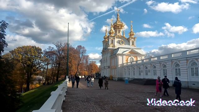 Петергоф. Прогулка у фонтанов. смотреть онлайн