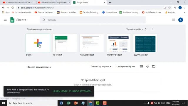 How to Open Google Sheets in Laptop Windows 10 смотреть онлайн