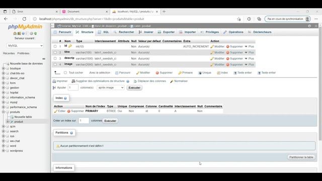 Projet PHP SQL | Ajouter des produits смотреть онлайн