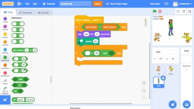 Scratch tutorial: Rock paper scissors game смотреть онлайн