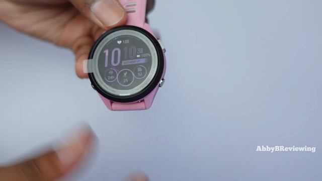 Garmin Forerunner 265S Unboxing Light Pink смотреть онлайн