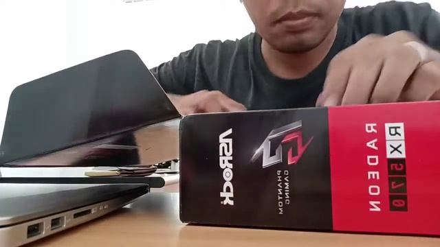 unboxing asrock rx 570 смотреть онлайн