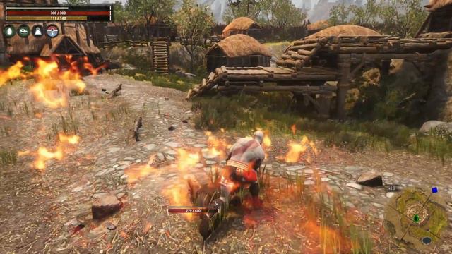 Kratos destroys all the Aesir at New Asagarth! Blades of Chaos Conan Exiles Mod RELEASE TRAILER смотреть онлайн