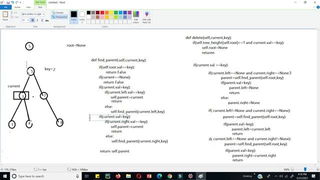 Data Structure with Python, BST part 3, Node deletion in Binary search tree, in Hindi смотреть онлайн