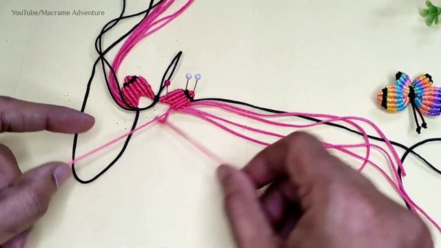 DIY Handmade Macrame Butterfly смотреть онлайн